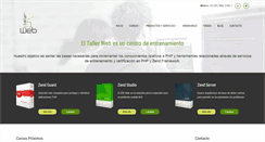 Desktop Screenshot of eltallerweb.com