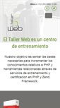 Mobile Screenshot of eltallerweb.com